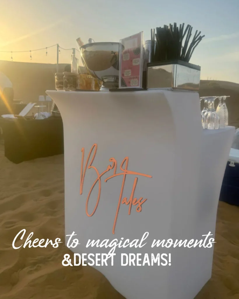 Mobile Desert Bar Dubai